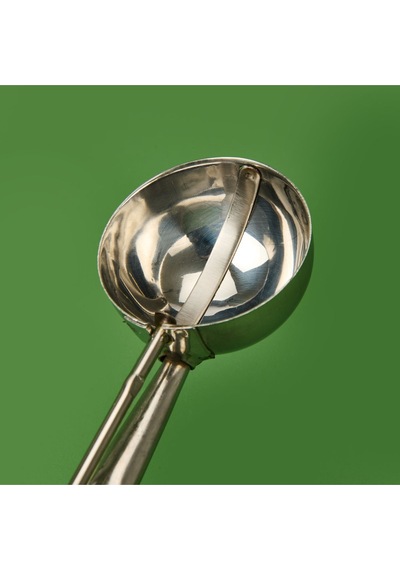 Mien Dondurma Kaşığı Metal Mien-1234 Gri - Gümüş