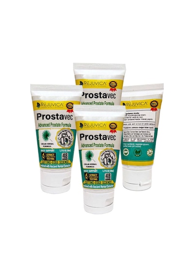 Prostavec Cream 50 Ml 4 Adet / Erkeklerin Özel Sorununa Destekleyici Krem
