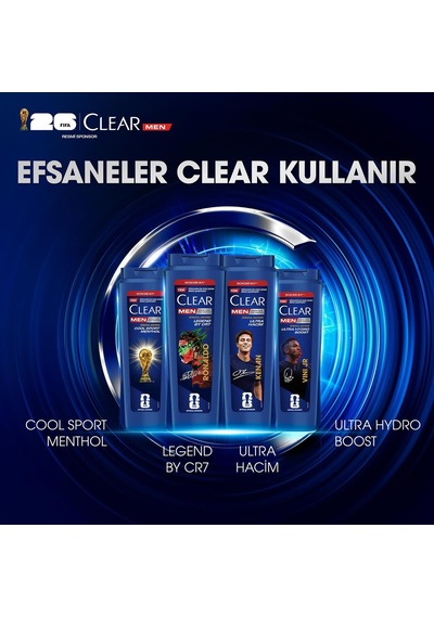Men Kepeğe Karşı Etkili Şampuan Legend By Cr7 600 Ml