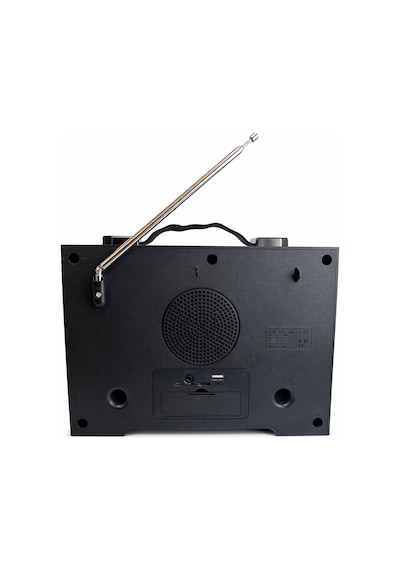 Fp-821 Nostaljik Radyo Şömine Görünümlü Led Işık Fenerli Bluetooth,hafıza Kartı,usb Bellek,aux Ve Radyo Destekli Hoparlör Kızıl Ahşap