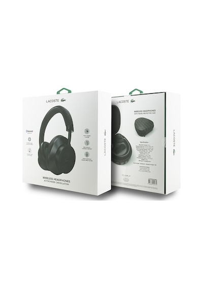 Lacoste  LH02 ANC Taşıma Çantalı Ayarlanabilir Bluetooth 5.4 Kulak Üstü Kulaklık