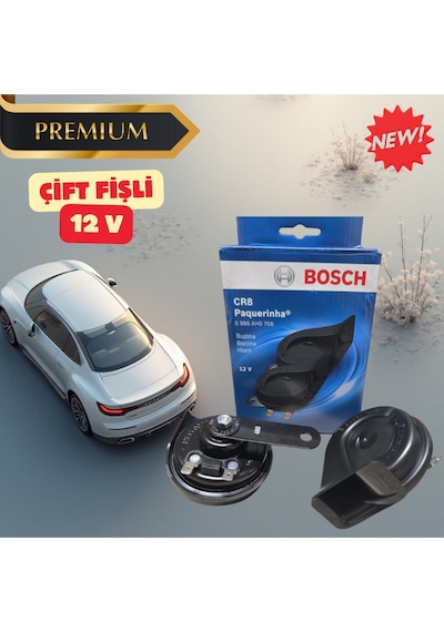 Ford Focus 2011-2014 Uyumlu Korna 12v 410/510 Hz Dadat Korna Seti, Çift Fişli Cr8 - 0986ah3151