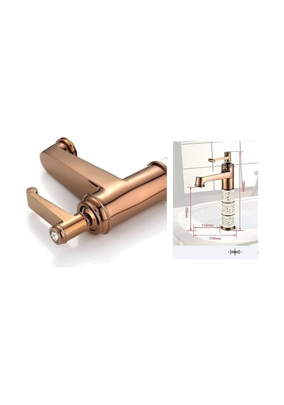 Banyo Lavabo Bataryası Rose Seramik