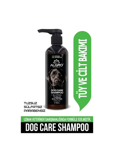 Algro Köpek Şampuanı Tüy ve Cilt Bakım Şampuanı 400 ML