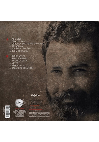Ahmet Kaya - Şarkılarım Dağlara Plak