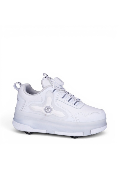 Awm Ndrops Ortopedik Çocuk Işıklı Tekerlekli Sneaker Beyaz