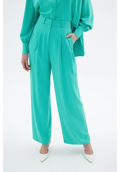Senna Clover Pantolon Yeşil Yeşil