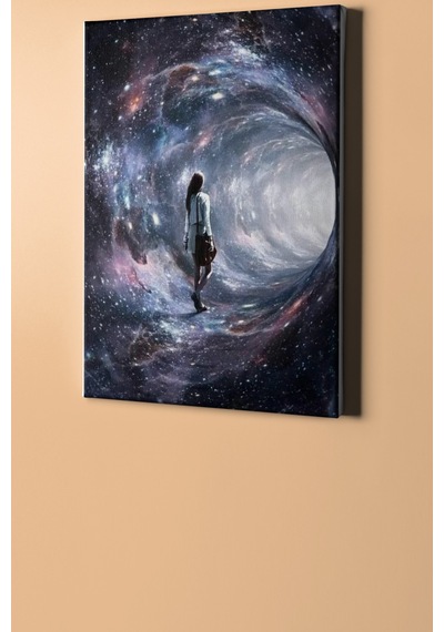 Webstyle Sayılarla Boyama Seti Kasnaklı Uzayda Yolculuk 60 X 75 Cm
