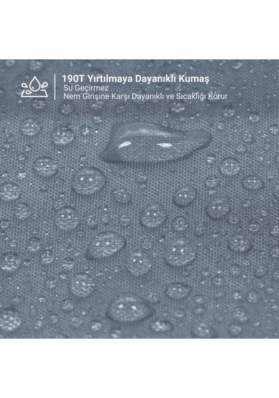 Kingcamp Oasis 250 Ultralight Uyku Tulumu M.grey Sol F. Gri