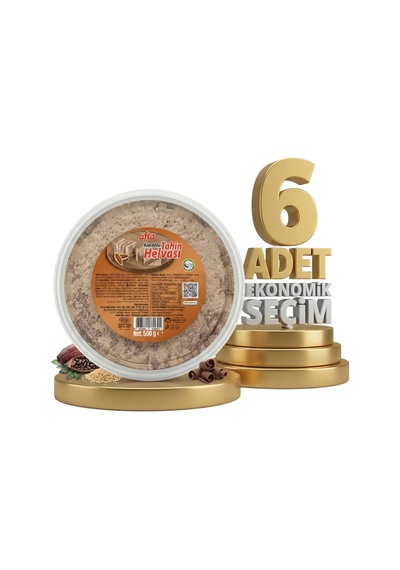 Afia Kakaolu Tahin Helvası 6x500 Gr