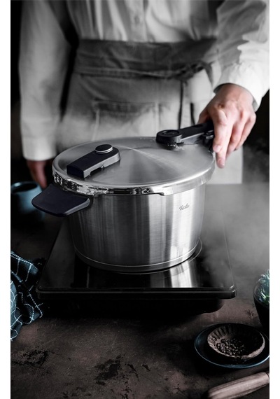 Fissler Vitaquick Premium 8 Litre Düdüklü Tencere + Buharda Pişir Diğer