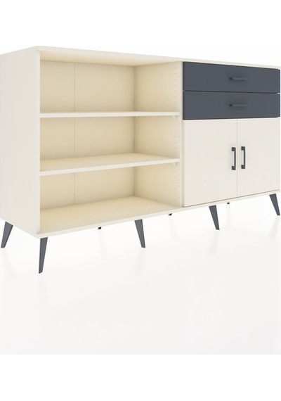 Hyperion Konsol 3 Raflı 2 Çekmeceli 2 Kapaklı 176x44x99 Aytaşı-ay Aytaşı-aytaşı/antrasit Hyperion Konsol 3 Raflı 2 Çekmeceli 2 Kapaklı 176x44x99 Aytaşı-ay Aytaşı-aytaşı/antrasit