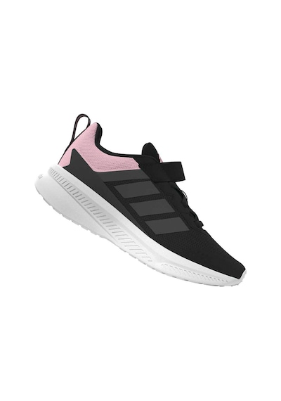 Adidas Fortarun 4.0 El C Siyah Kız Çocuk Spor Ayakkabı Siyah-Pembe