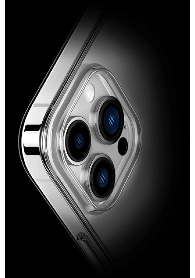 Apple iPhone Uyumlu 15 Pro Max Kılıf Tron Şeffaf Magsafe Kapak - Şeffaf Diğer