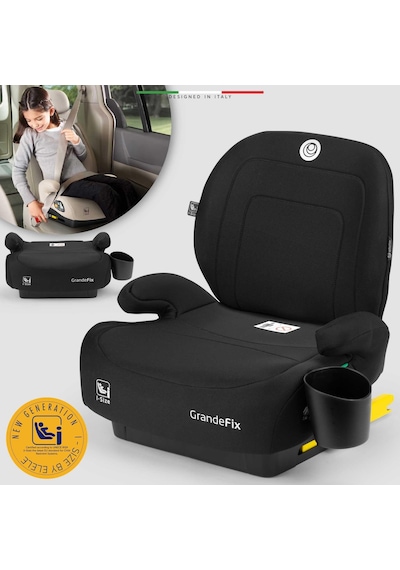 Elele Grandefix I-size Yükseltici Oto Koltuğu İsofix 125-150 Cm 15-36 Kg Siyah