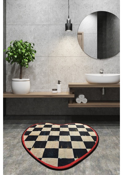 Kate Djt Çap 140 Cm Banyo Halısı, Paspas Çok Renkli