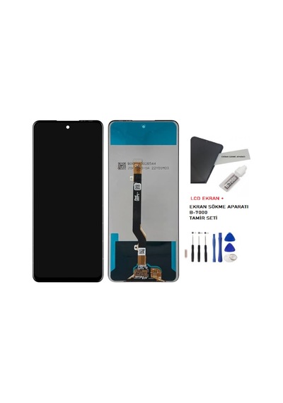 Tkgz - Omix X6 Uyumlu Lcd Ekran Dokunmatik Servis + B-7000 + Tamir Setii