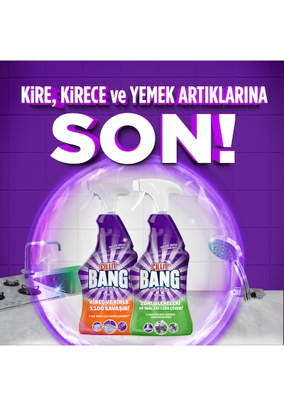 Cillit Bang Banyo Kir ve Kireç Sökücü Sprey 750 ML