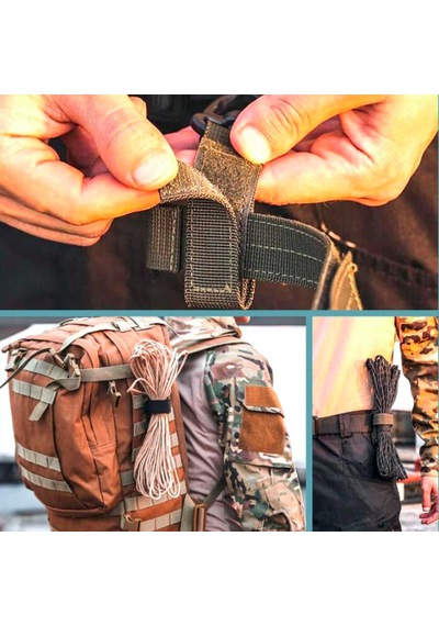 Omeniv Karabiner Kanca Anahtarlık Sırt Bel Çantası Eldiven Askısı Çok Renkli