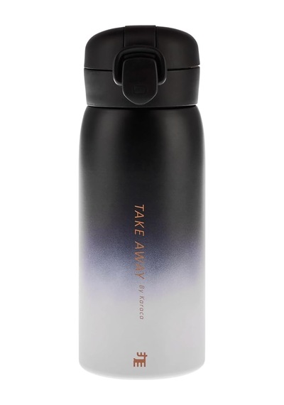 Skyfall Çelik Sızdırmaz Siyah Termos 350 Ml