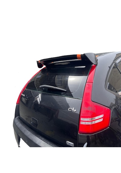 Citroen C4 2005-2010 Üniversal Boyasız Spoiler Plastik