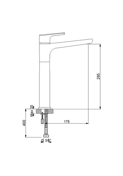 Newarc Newart-Çanak Tipi Lavabo Bataryası 150001N