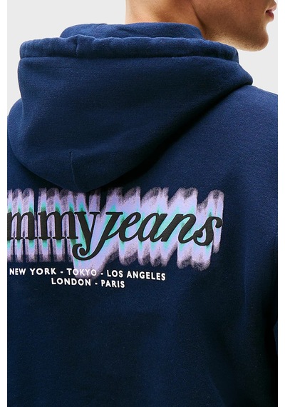 Tommy Jeans Erkek Sweat Dm0dm22112 C1g Lacivert Lacivert