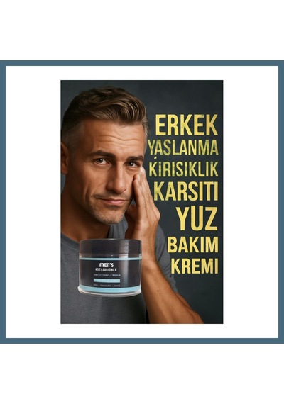 Agc Uygun Sepet Men's Anti-wrinkle Cream Erkek Yaşlanma Kırışıklık Karşıtı Yüz Bakım Kremi 100 Ml Agc