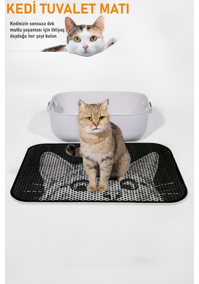 Kedi Kum Paspası - Kedi Yuvası Paspası 001