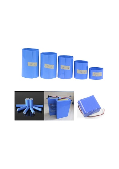 18650 Batarya Pvc Kaplama (Makaron - Shrink) 1-160Mm