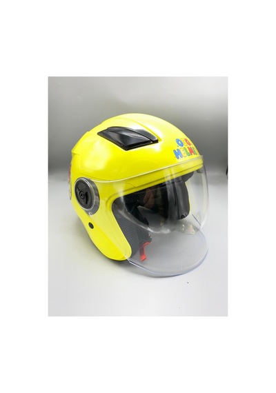 Açık Kask Çocuk Sarı
