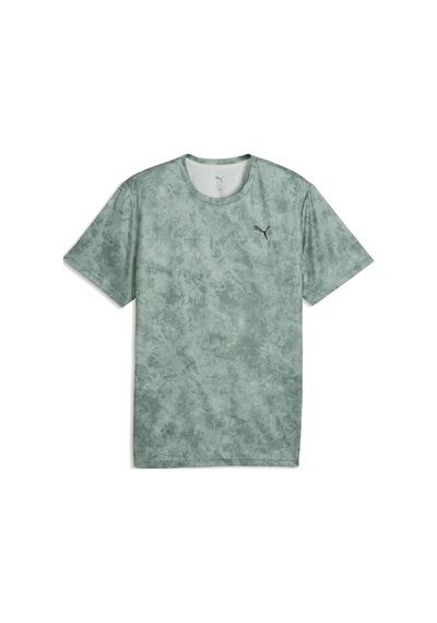 Puma M Tad Essentıals Aop Tee Yeşil Erkek T-shirt