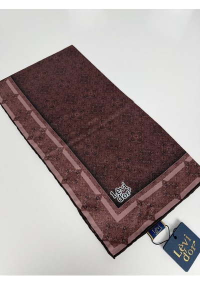 Levidor Lotus Desen Eşarp - 06104 Gül Kurusu-17