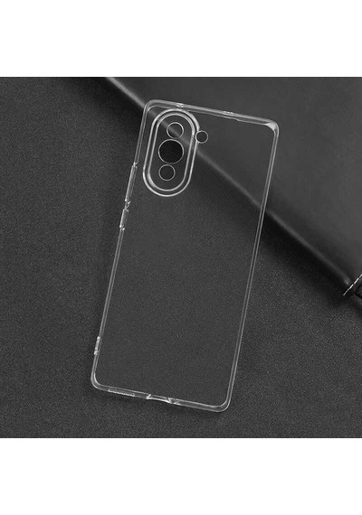 Huawei Nova 10 Pro Kılıf Şeffaf Silikon Hibrit Case Kapak