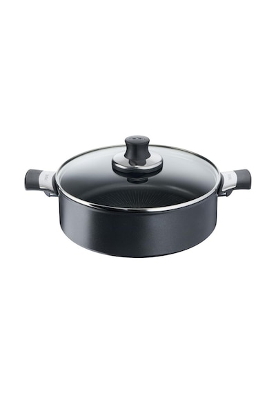 Tefal Titanyum 6X Excellence İndüksiyon Tabanlı Kısa Tencere 28 CM