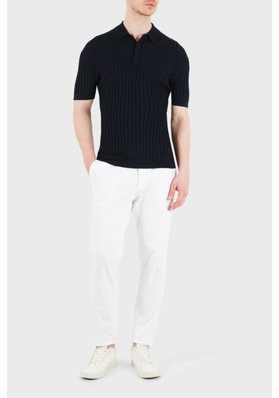 Emporio Armani Erkek Polo Yaka Kazak Em004389 Af23418 Ub118 Lacivert