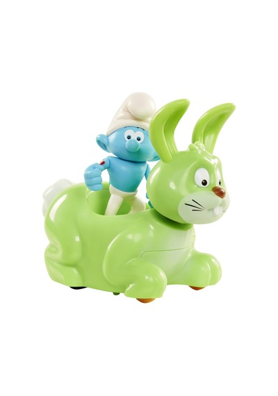 Şirinler Figürlü Araç Seti Asorti Heft Smurf & Bucky