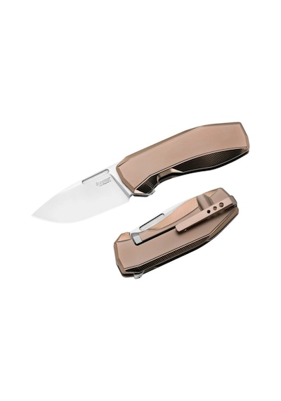 Lionsteel N.one N1 Br Frame Lock Magnacut Bronze Titanium Kamp Çakı Bronz