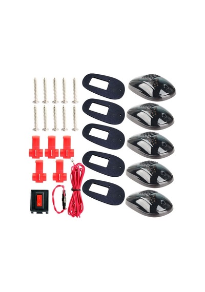 5li Set 16 Ledli Universal Pick Up 4x4 Araç Üstü Park Sis Lambası