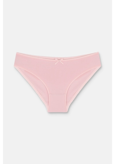 3'lü Pamuklu Normal Bel Slip Külot Turuncu