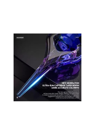 Mast Ocean Heart Cartridges 0803 Rl Long Taper - Kartuş Kalıcı Makyaj İğnesi