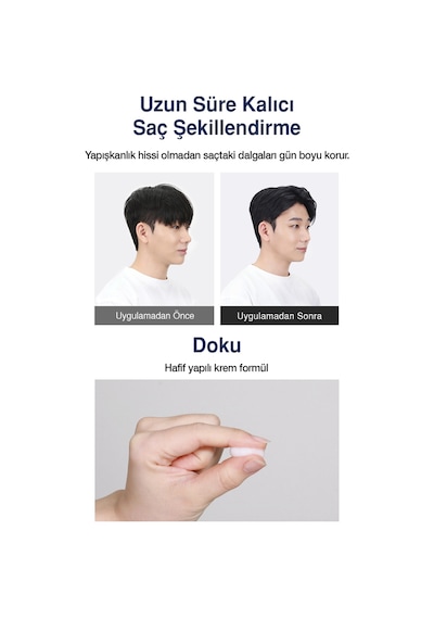 Güçlü Tutuşlu, Durulanmayan, Dalgaları Belirginleştiren Saç Kremi Dashu Daily Super Hard Curl Cream
