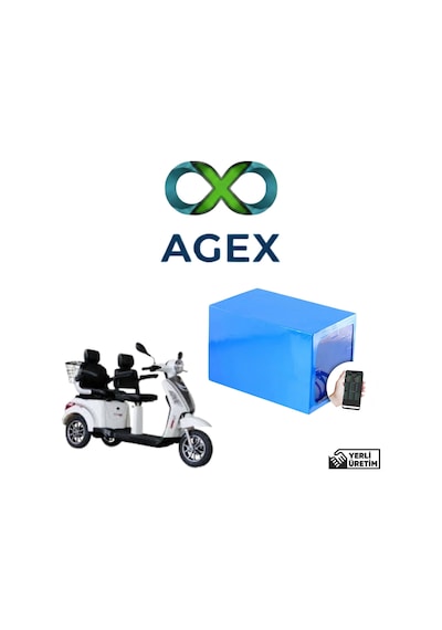 Stmax Gf 910 60 Volt 24 Ah Smart Bluetooth Özellikli Lifepo4