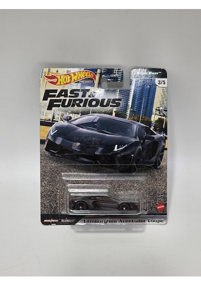 Hot Wheels Premium F&f Euro Fast Lamborghini Aventador Coupe