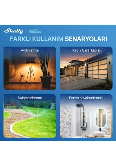 Shelly 1 Gen3 Akıllı Röle
