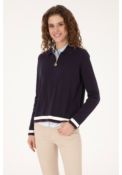 U.S. Polo Assn. U.s. Polo Assn. Kadın Lacivert Kazak /triko 50309661-vr033