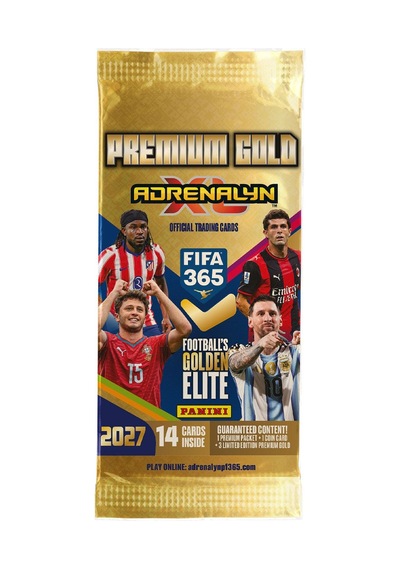 Panini Fıfa 365 Adrenalyn Xl 2027 Premium Gold Altın Paket 14 Futbol Kartı