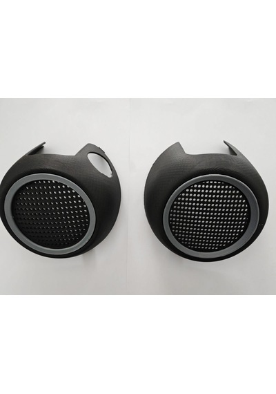 Mini Cooper S R55 R56 R57 R58 R59 Ön Kapı Üst Alt Hoparlör Kapağı 4 Lü Tam Set 51412753333 51412756567