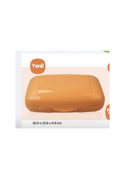 Mini Şeker Kutu 200 Ml1 Adet Turuncu