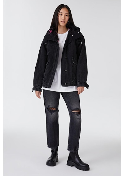 Loft Lf2031313-22k Kadın Jean Ceket LF2031313-R8111 Siyah
